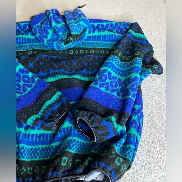 Vintage Northern Territories Sunbuster  hooded  Size L/XL Made In Usa - Picture 11 of 16